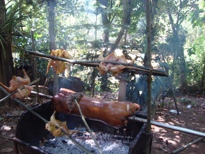 Trom heo, ga de... 'lot da' xem World Cup hinh anh