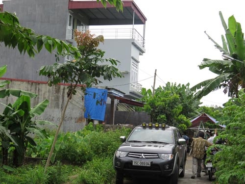 Lối vào nơi xảy ra vụ việc.