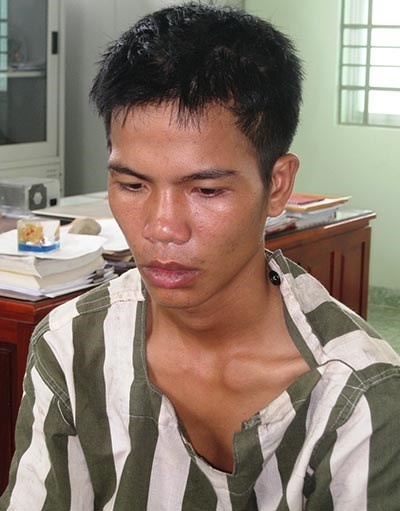 Bị can Diệp Tấn Vũ.