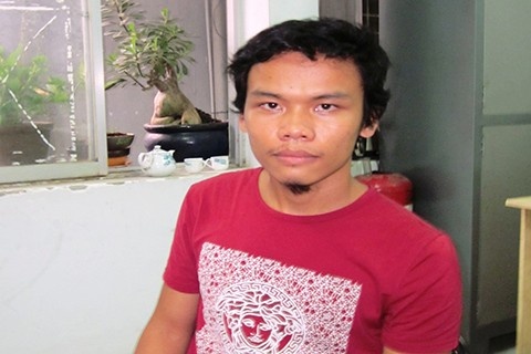 Nguyễn Kim An tại cơ quan công an.