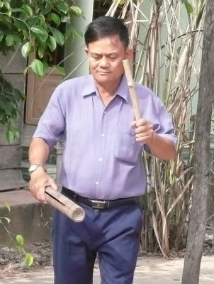 Ông Bảy Sầu Riêng -“cha đẻ” của “tiếng mõ tre bắt cướp”.