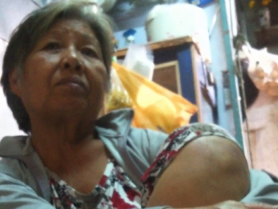 Bà bé Hai, người có thời gian tiếp xúc nhiều với Bạch Hải Đường. 