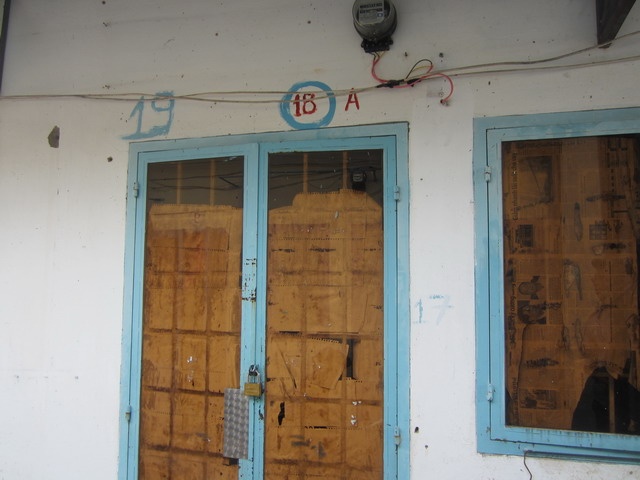 Căn nhà nơi vợ chồng Sinh cư ngụ.