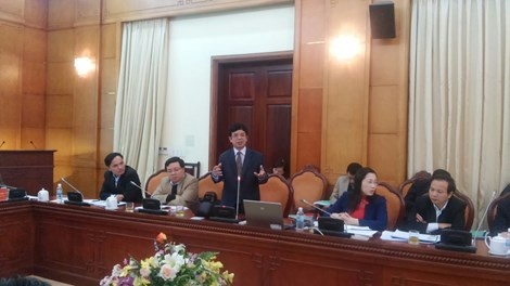 GS.TS Lê Hồng Hạnh phát biểu tại hội thảo.