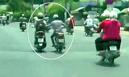 Meo tranh bi cuop giat cua canh sat hinh su hinh anh