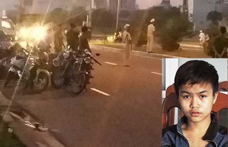 Nguyễn Viết Sơn - nghi can giết người và hiện trường vụ án mạng.