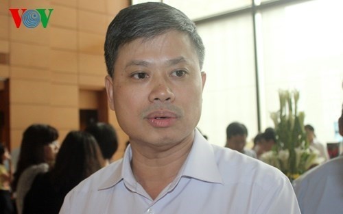 Ông Nguyễn Sỹ Cương, Thường trực Ủy ban Pháp luật của Quốc hội.