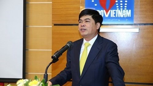 Ông Nguyễn Xuân Sơn khi còn đương nhiệm Chủ tịch PetroVietnam. Ảnh: IE
