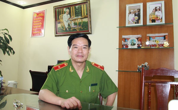 Thiếu tướng Lê Trọng Dinh - người trực tiếp vận động Lê Thanh Hợp khai báo.