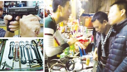 Phóng viên Tiền Phong tìm hiểu chợ vũ khí Hà Khẩu (tỉnh Vân Nam, Trung Quốc) giáp Lào Cai.