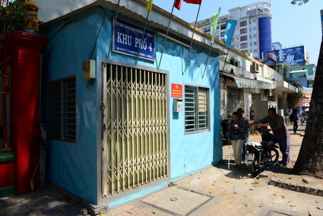 Vo so chot dan phong chinh inh o via he Sai Gon hinh anh