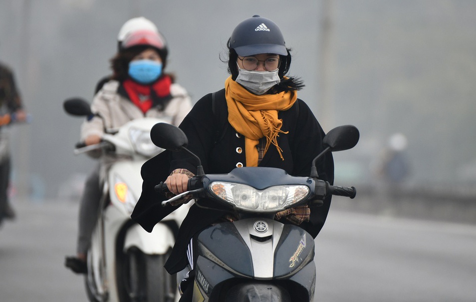 O nhiem khong khi, Bo TN&MT khuyen cao nguoi dan han che ra ngoai hinh anh