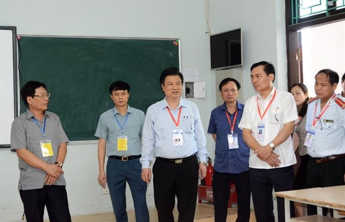 Gấp rút in sao đề thi tốt nghiệp THPT ảnh 1 Gap rut in sao de thi tot nghiep THPT anh 1