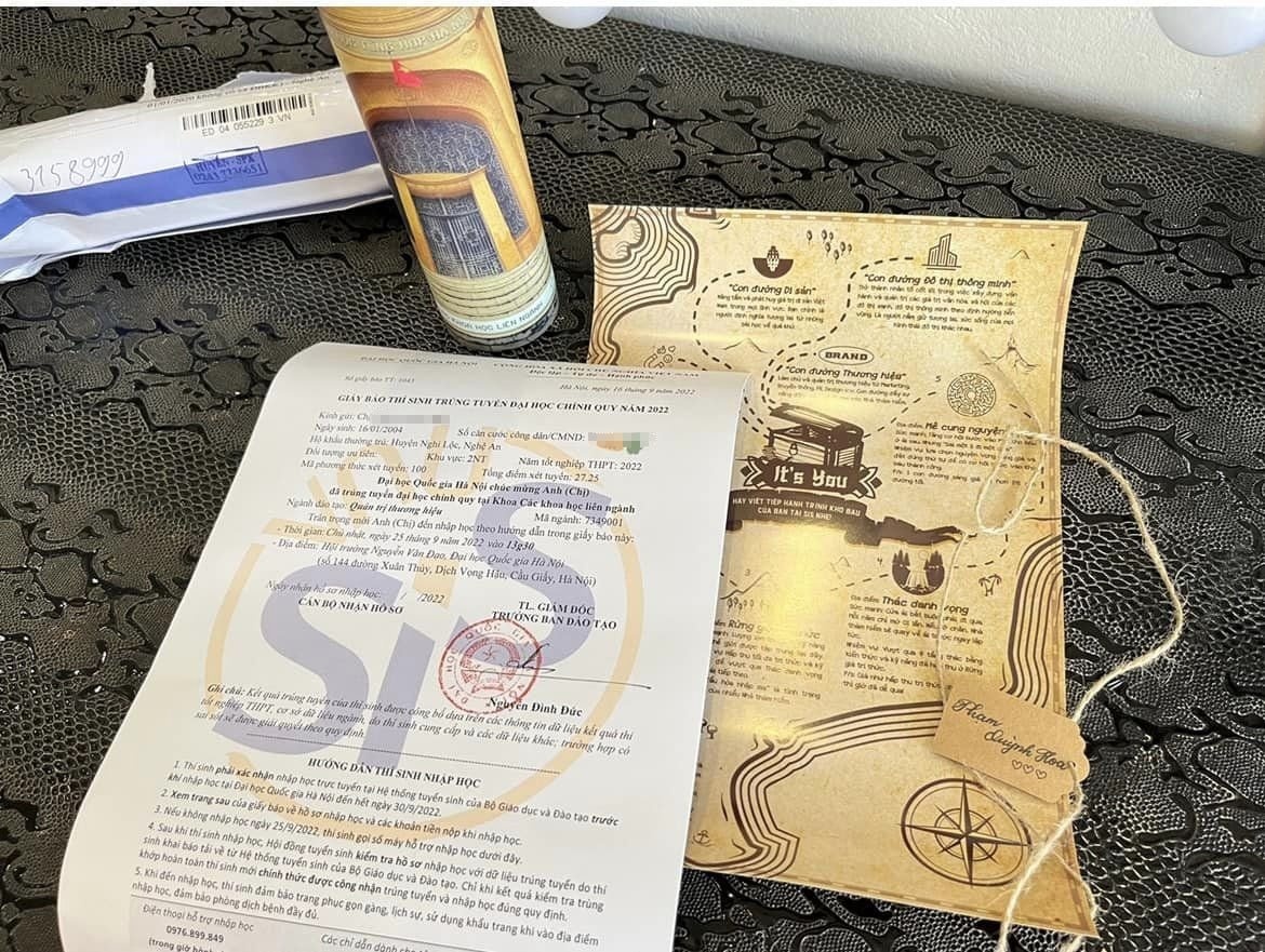 giấy trúng tuyển độc ảnh 2 giay trung tuyen doc anh 2