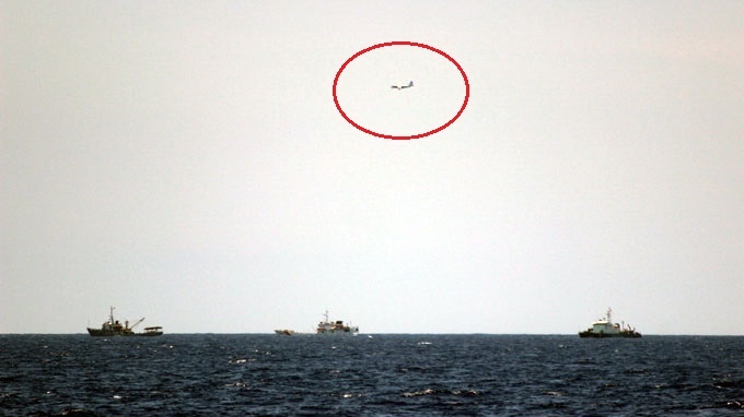 5 may bay chien dau Trung Quoc den khu vuc gian khoan hinh anh