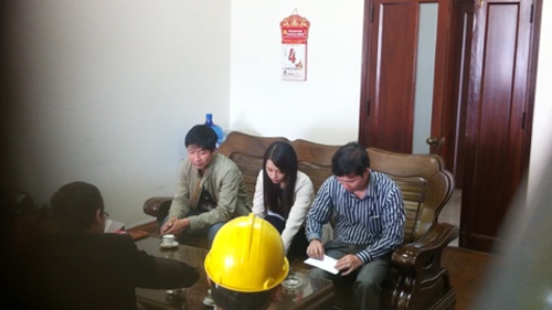 Gia danh phong vien VTV lua dao doanh nghiep hinh anh