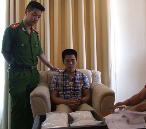 Tap ket 4kg ma tuy 'da' trong khach san hinh anh