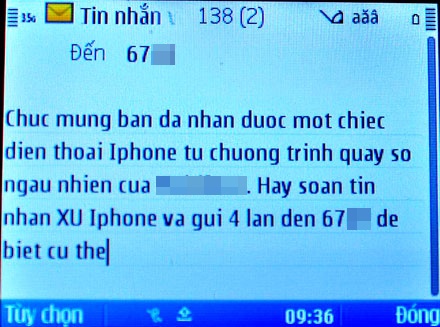 Hang trieu tin nhan lua dao duoc phat tan tu Ha Noi hinh anh