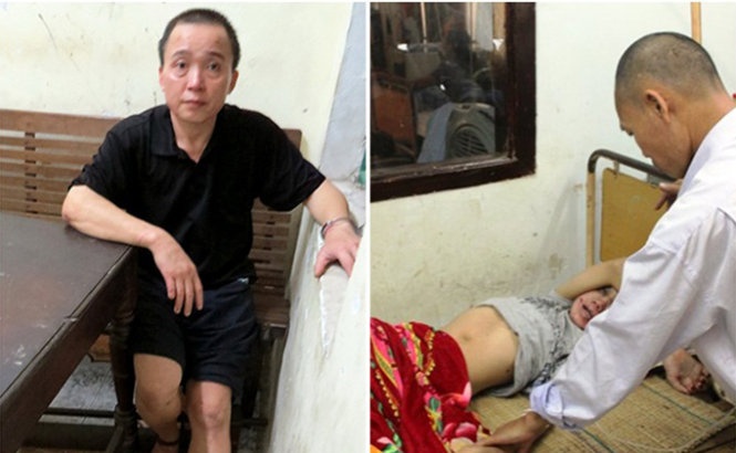 Bat nghi can hanh ha be trai 14 tuoi o khach san hinh anh