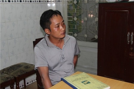 Nguyễn Văn Dũng lúc mới bị bắt.
