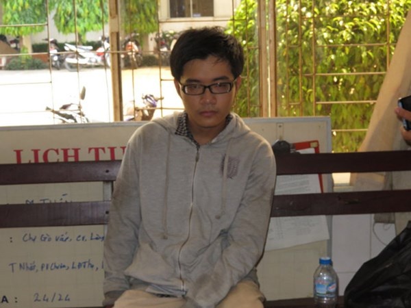 Bị can Trần Nhật Duy.