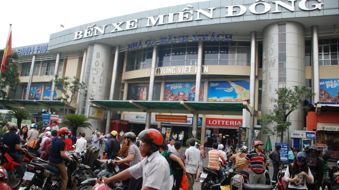 Bang xa hoi den hoanh hanh ben xe Mien Dong bi truy to hinh anh