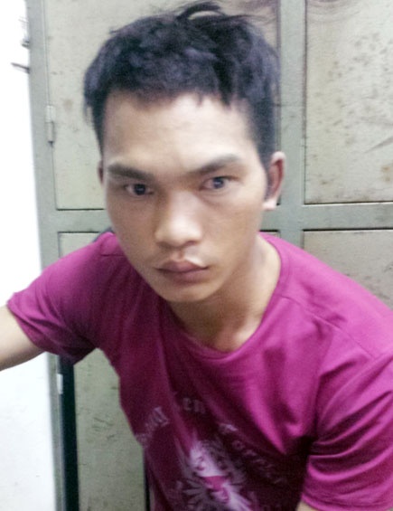 Biểu bị bắt sau 10 giờ gây án.