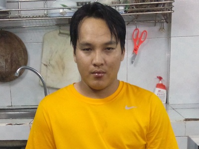 Hiếu bị tạm giữ.