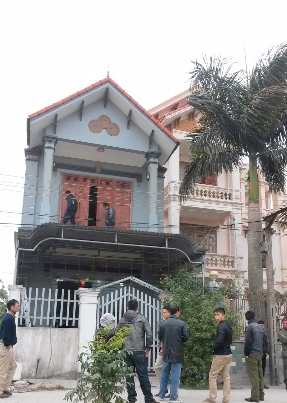 Ngôi nhà xảy ra vụ án mạng.