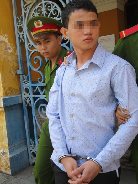 Bị cáo Trung 16 tuổi đã phải nhận 17 năm tù.