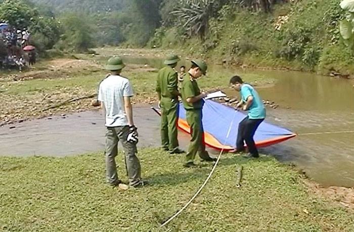 Hiện trường phát hiện thi thể chị Hường.  Ảnh: Xuân Thái.