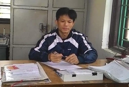 Ông mã Kiên Cường, Phó trưởng Côn an xã Yên Ninh.