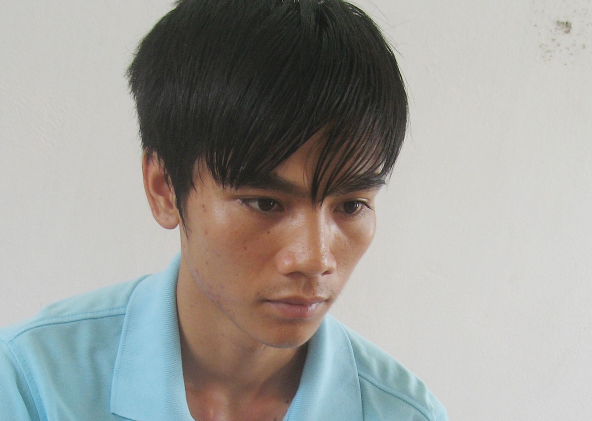 Thế Anh luôn giữ thái độ lạnh lùng khi kể về tội ác. Ảnh: Việt Đức.