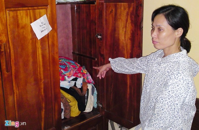 Lê Thị Thắm. Ảnh: Việt Đức.