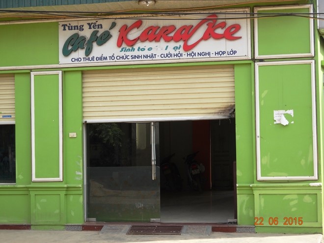 Quán karaoke bị đánh mìn lúc nửa đêm