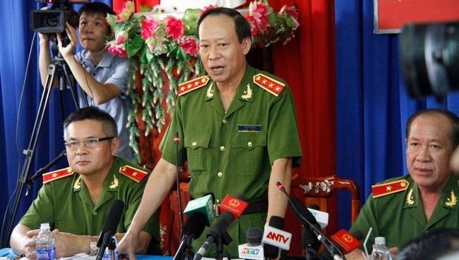 Nhieu tuong linh cong an chi dao pha tham an o Binh Phuoc hinh anh