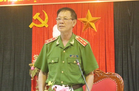 Trung tướng Phan Văn Vĩnh, Tổng cục trưởng Tổng cục Cảnh sát, Trưởng ban chuyên án chia sẻ những bí quyết khám phá thành công vụ thảm án ở Bình Phước.