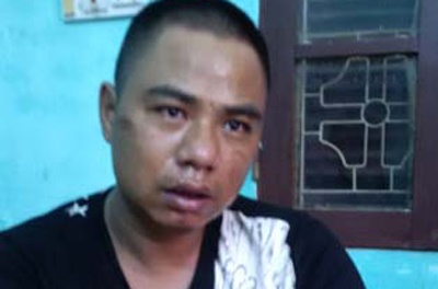 Bat sat thu dang nup trong chuong ga hinh anh