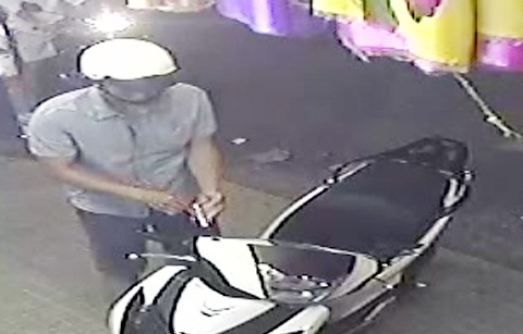 SH gui o toa nha Lotte bi cay cop hinh anh