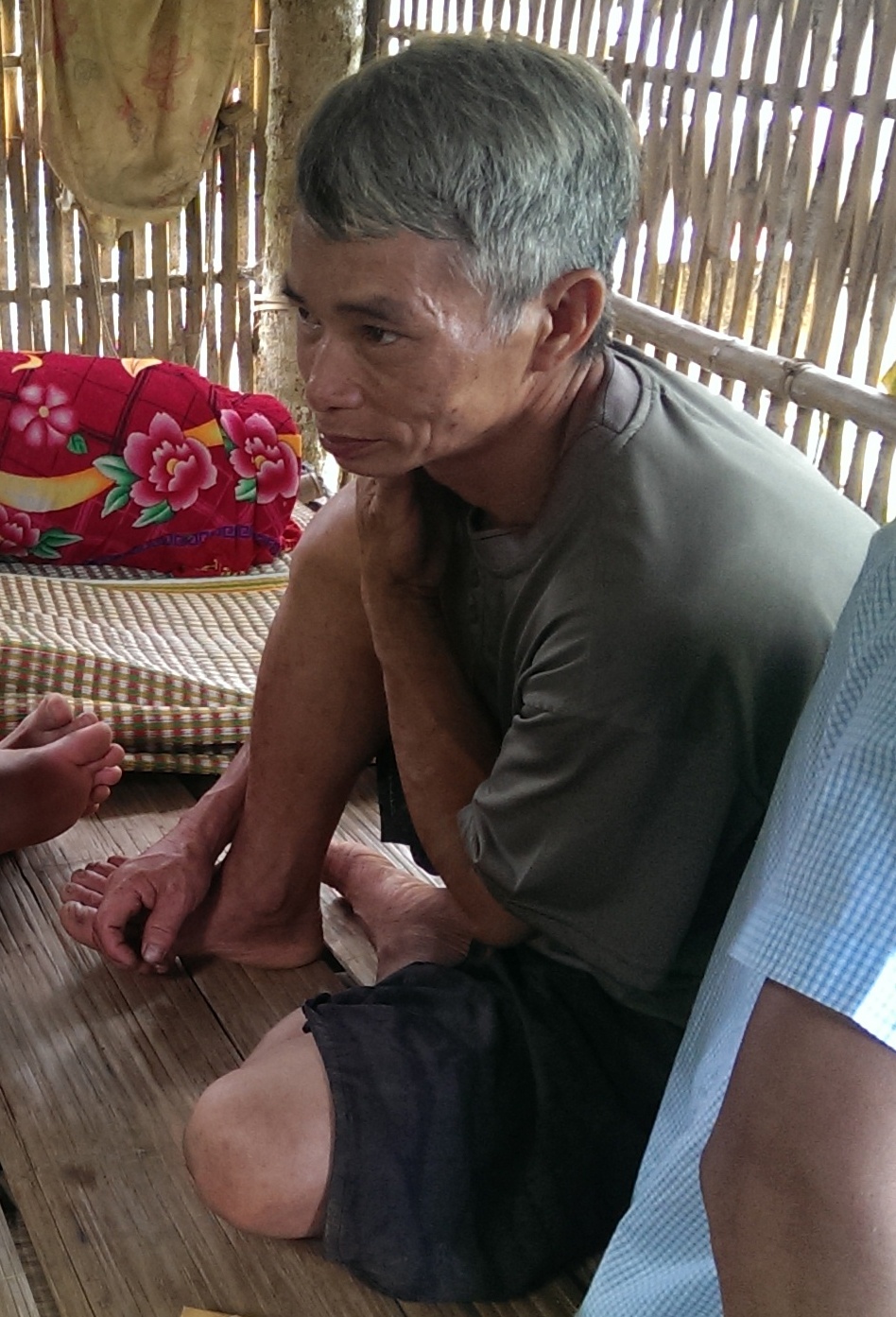 ông Đặng Văn Mừu (bố đẻ nghi phạm Đặng Văn Hùng)