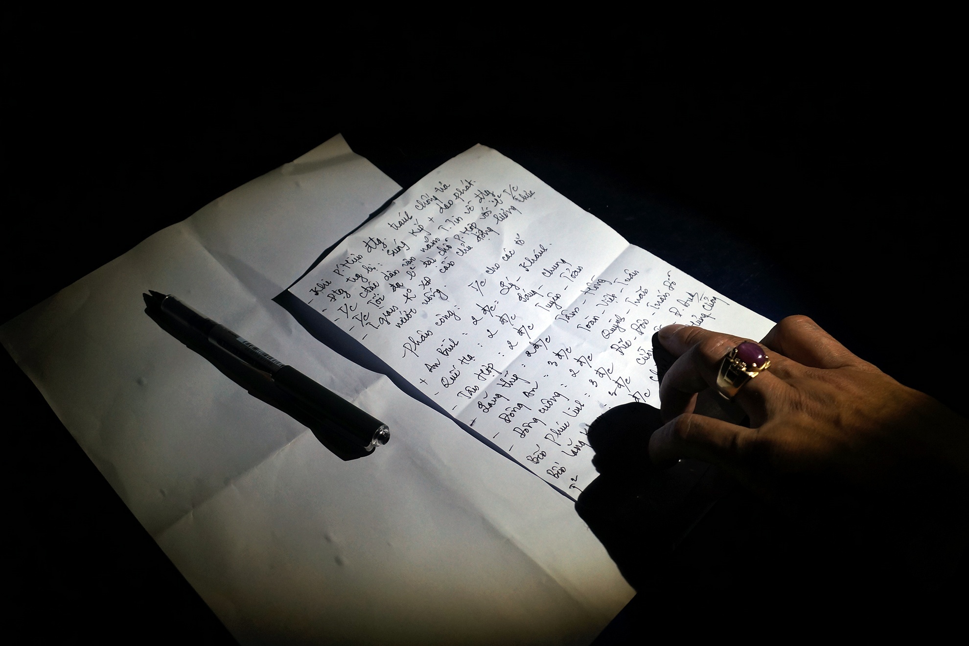 Các điểm giao nhận chiến sĩ được ghi chép cụ thể để tiện giám sát, thông tin báo cáo, chỉ đạo.