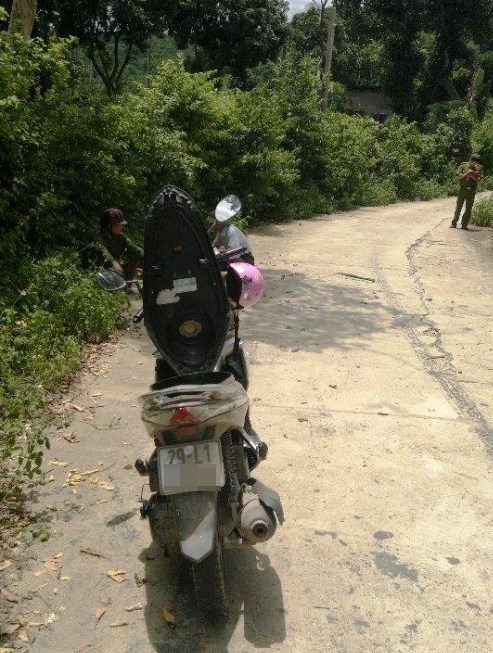 Chiếc Air Blade bị