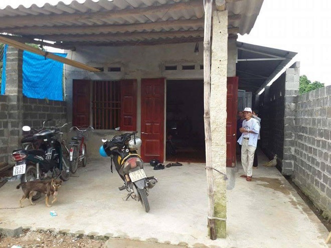 Căn nhà nơi xảy ra vụ việc.