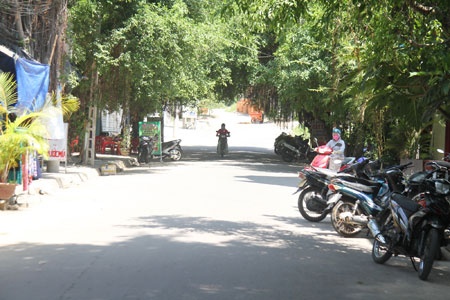 Khu vực xảy ra vụ trọng án.