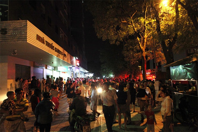 Nguoi dan 'chung cu ong Than' lai thao chay vi chay hinh anh