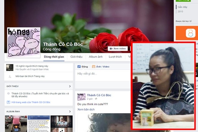Trang cá nhân của Thánh cô Giang.