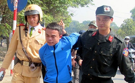 Cong an Ha Noi mo cao diem tran ap toi pham hinh anh