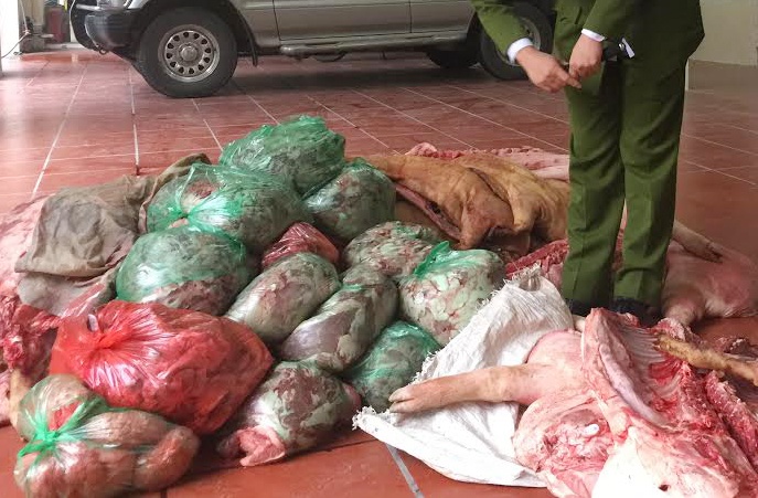 Bước đầu, Chí và Sáng khai mua lợn chết giá 3 triệu/con, nặng 50-70 kg. Sau khi sơ chế tại Hưng Yên, họ chuyển vào các chợ Hà Nội, bán giá khoảng 40.000 đồng/kg.