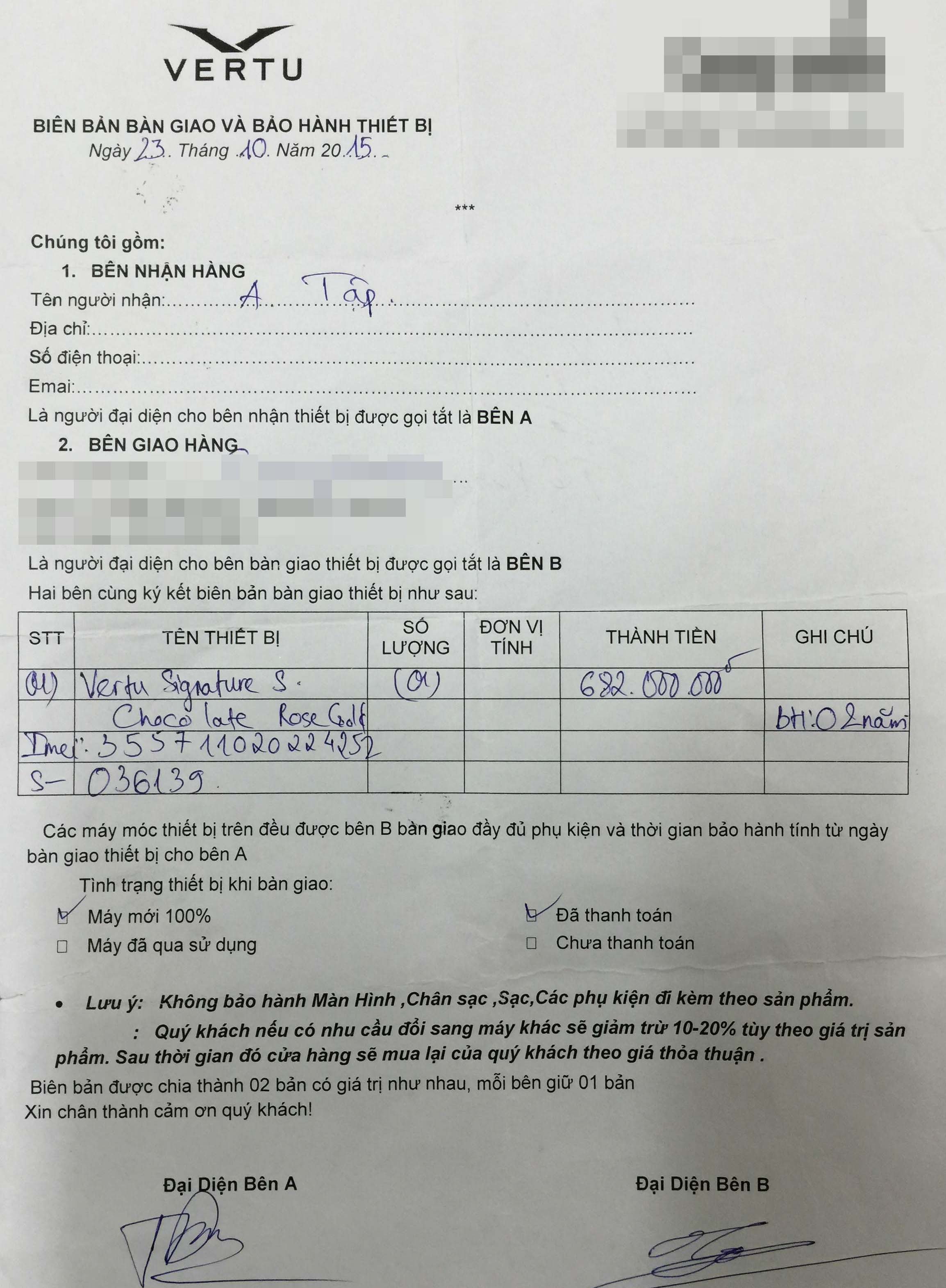 Mua điện thoại Vertu dát vàng làm quà ảnh 2 Mua dien thoai Vertu dat vang lam qua anh 2