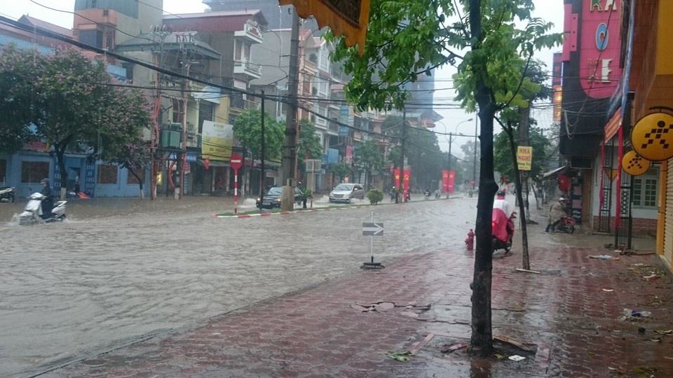 Cheo thuyen tren pho anh 18